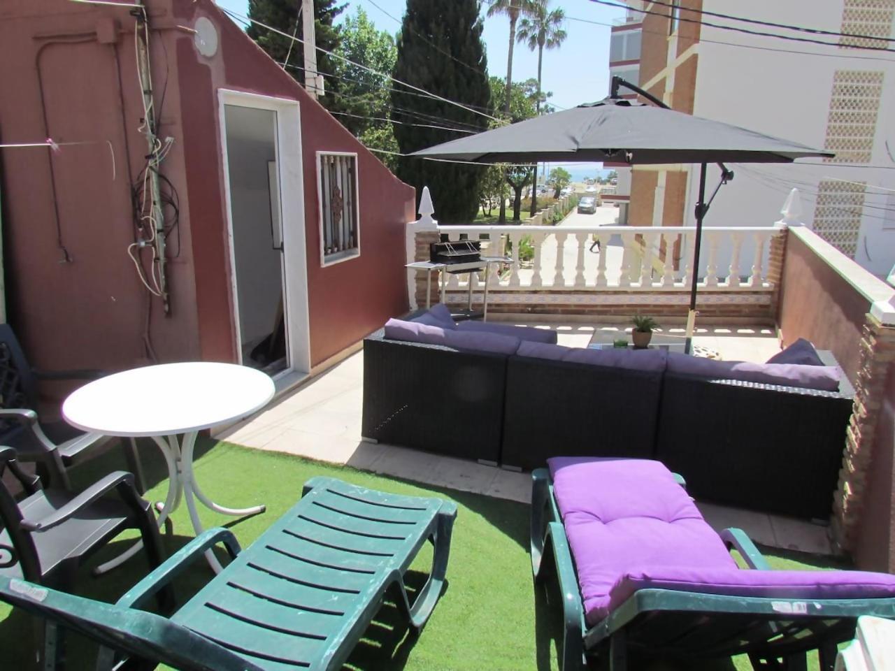 Casa Eli Casa Marenga A 50M De Playa Appartement Torre Del Mar Buitenkant foto